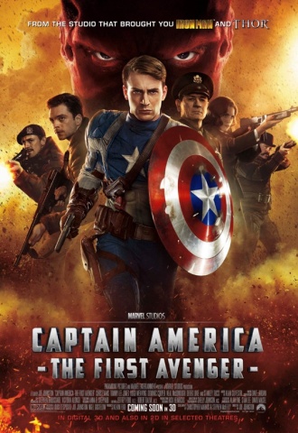Captain America : The First Avenger - Affiche