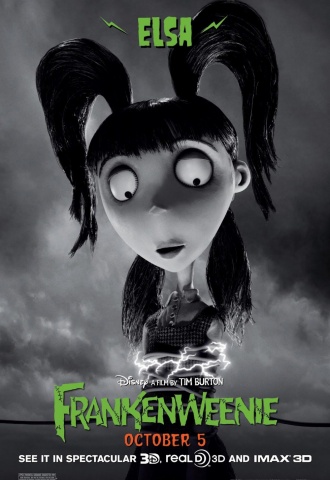 Frankenweenie  - Affiche