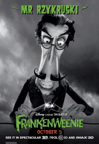 Frankenweenie  - Affiche