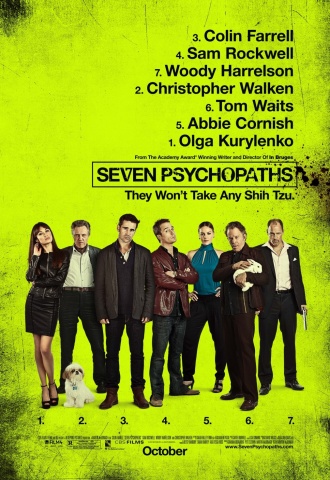 7 Psychopathes - Affiche