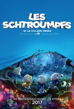 Les Schtroumpfs et le village perdu - Affiche