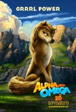 Alpha et Omega 3D - Affiche
