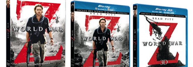 World War Z : Le 20 novembre en DVD, Blu-ray et Blu-ray 3D