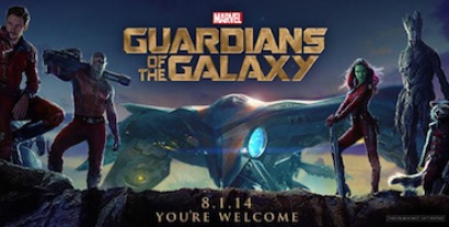 Nouvelle affiche pour Les Gardiens de la Galaxie