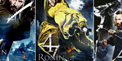 Des affiches du film 47 Ronin avec Keanu Reeves