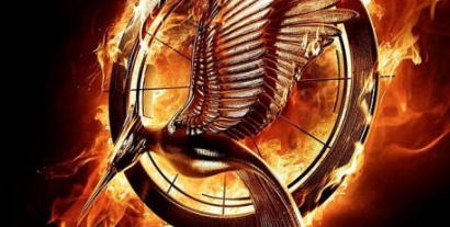 Affiche teaser pour The Hunger Games : L'embrassement