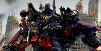 Transformers-Optimus Prime s'affiche